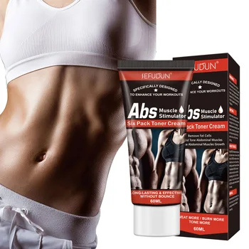 Мужской мощный крем для мышц живота Stronger, 6 упаковок тоника, крем для укрепления мышц, Антицеллюлитный продукт для сжигания жира, крем для похудения.