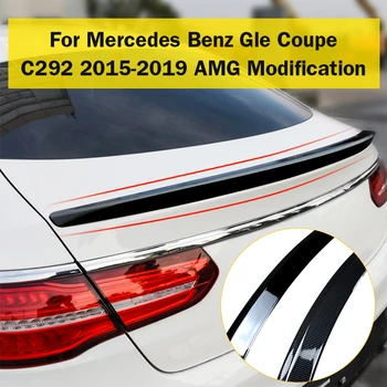 1ШТ Спойлер Заднего Крыла Автомобиля для Mercedes Benz Gle Coupe C292 2015 2016 2017 2018 2019 AMG Отделка Заднего Спойлера Заднего Багажника