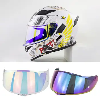 Объектив мотоциклетного шлема Хорошая прочность, защита от ультрафиолета, очки для мотоциклетного шлема из ПК, козырек, объектив для мотоциклетного шлема K1 K3SV K5