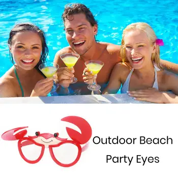 Забавные солнцезащитные очки, Очаровательные, удобные, без заусенцев, Летние Очки для вечеринок в гавайском стиле, декор, принадлежности для вечеринок