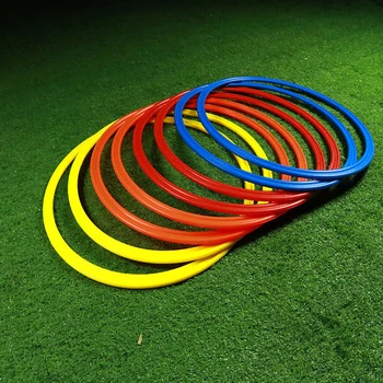 40-сантиметровое пластиковое Утолщенное Футбольное Тренировочное кольцо, Гимнастическое оборудование для тренировки скорости и ловкости