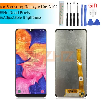 Для Samsung Galaxy A10e ЖК-дисплей A102, 2019, Дигитайзер с сенсорным экраном в сборе, запасные части для ремонта экрана SM-A102U,