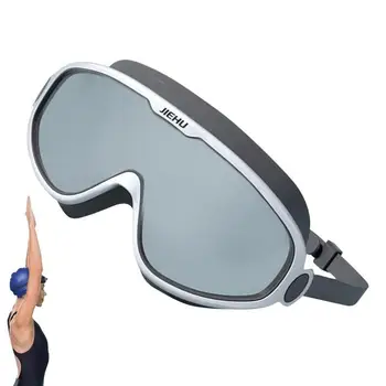 Очки для плавания С Защитой От Ультрафиолета Герметичные Очки Для Плавания Для Взрослых В Большой Оправе Удобные Очки Для плавания С Защитой От запотевания Anti-UV Для Мужчин И женщин