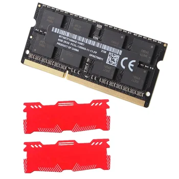 Для ноутбука MT 8GB DDR3 Ram Memory + Охлаждающий Жилет 1600MHz PC3-12800 204 Контакта 1.35V SODIMM для Ноутбука Memory Ram