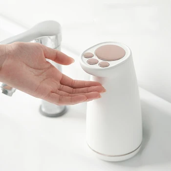 Электрический Интеллектуальный дозатор мыла, заряжающийся от USB, Ручная машина для мытья кошачьих когтей, Автоматические индукционные дозаторы мыла с пеной