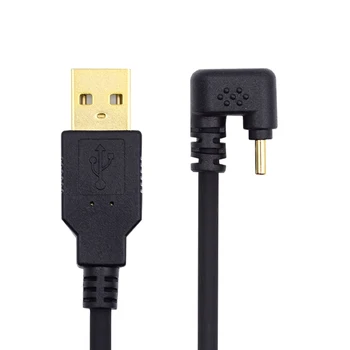 Cablecc 180 градусов USB2.0 от типа A до типа C USB-C от мужчины к мужчине 480 Мбит/с Противоположный U-образный кабель для преобразования данных под углом 1 м