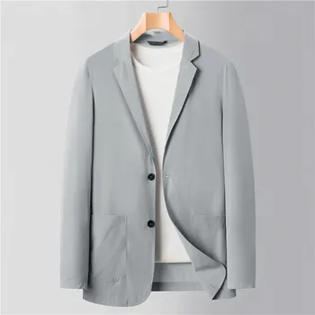 Lin2895-повседневная легкая куртка из тонкого ледяного шелка высокого качества
