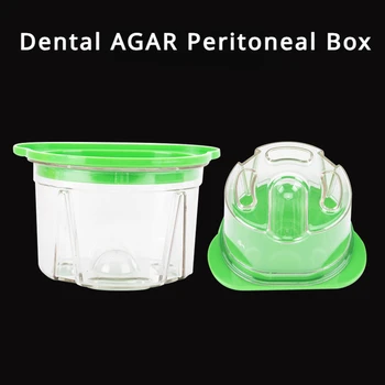 Коробка для пресс-форм из пластикового компаунда с зубным АГАРОМ, Коробка для хранения зубных протезов, Технология стоматологической хирургии, Контейнер для сгущения стоматологических принадлежностей.
