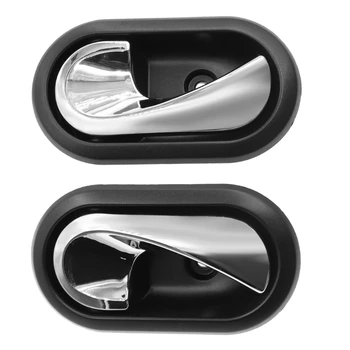 Автоматическая Левая/правая боковая ручка внутренней двери для Sandero Duster 2012-2016 Прямая поставка