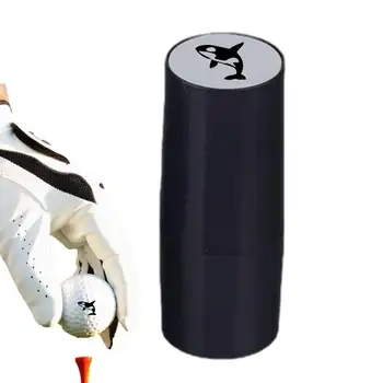 Маркерный штамп для мяча для гольфа, забавный штамп для мяча для гольфа, водонепроницаемый, стойкий, автоматически смазываемый, светочувствительный Штамп для мяча для гольфа