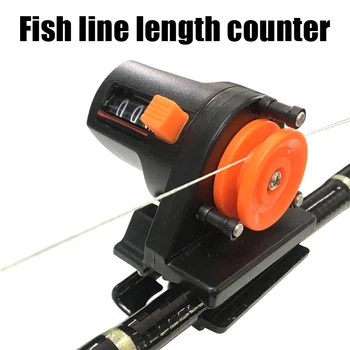 Счетчик Лески Инструмент Для Измерения Глубины Рыболовных Снастей Счетчик Измерения Длины Рыболовных Снастей 0-999М 6см Песо Рыболовные Снасти