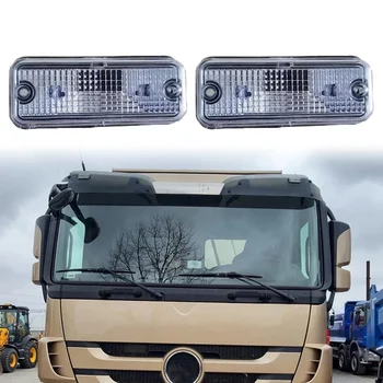 2шт 24V Грузовик СВЕТОДИОДНЫЙ солнцезащитный козырек Фонарь на крыше легкого грузовика для грузовика Mercedes Actros MP1 MP2 MP3