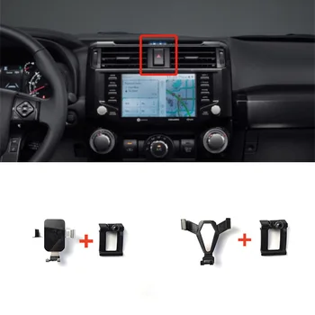 1 комплект Пластикового Материала Для 2019-2023 Toyota 4RUNNER Gravity Linkage Специальный Автомобильный Мобильный Держатель Смартфона Крепление