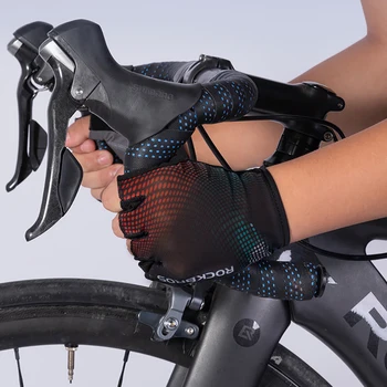 Велосипедные мужские перчатки ROCKBROS, дышащие противоударные мотоциклетные перчатки, летние перчатки без пальцев, перчатки для горного велосипеда MTB 장갑