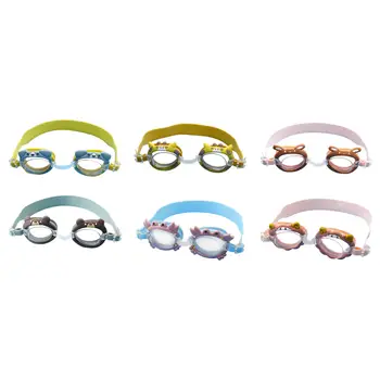 Картонные плавательные очки Clear Vision из мягкого силикона с модным регулируемым ремешком для плавания