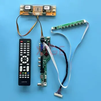 Плата контроллера подходит для M270H1 M236H1 M216H1 HSD250MUW2 ЖК-матричный телевизор Аналоговый 4CCFL DIY Kit 1920*1080 30- Pin LVDS AV + HDMI + VGA + IR + USB
