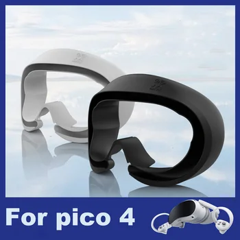 Силиконовый чехол для лица для сменных очков виртуальной реальности Pico 4, защитный чехол для интерфейса для лица, защищающая от пота маска для глаз для аксессуаров PICO4