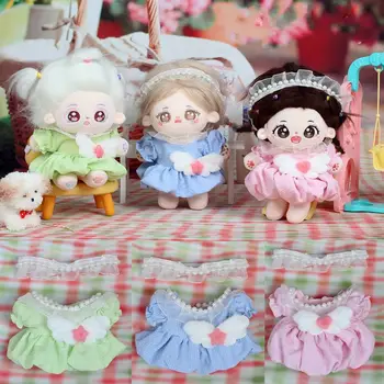 Свежая Цветочная Кукла Прекрасная Одежда 3 Цвета Милые Плюшевые Куклы Одежда С Повязкой На Голову Аксессуары EXO Idol Dolls