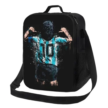 Изготовленная на заказ сумка Maradona Для мужчин и женщин, холодильник, Ланч-боксы с теплой изоляцией для детей, школы