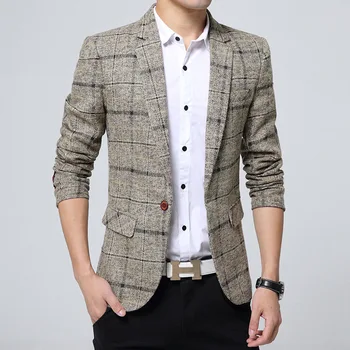 Lin1057-Приталенный деловой профессиональный костюм с повседневным пиджаком