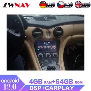 Android 11,0 6 + 128 ГБ Автомобильный Радиоприемник Для Maserati 3200GT 4200GT Carplay Мультимедийные Приемники Плеер GPS Auto Navi Стерео Головное Устройство DSP