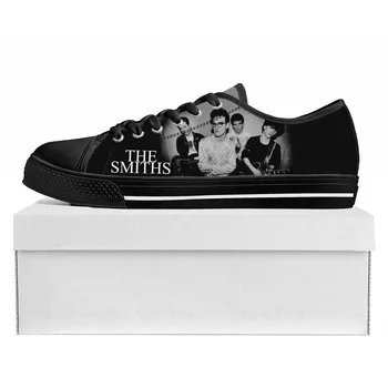 Рок-группа The Smiths, низкие высококачественные кроссовки, мужские Женские парусиновые кроссовки для подростков, повседневная обувь для пары, обувь на заказ