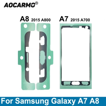 Aocarmo для Samsung Galaxy A7 (2015) A700 A8 (2015) A800 Клейкая лента Экран Клейкая ЖК-передняя наклейка