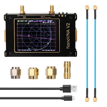 3,2-Дюймовый Экранный 3G Векторный Сетевой Анализатор S-A-A-2 Nanovna V2 Антенный Анализатор Коротковолнового измерения HF VHF UHF Дуплексерный Фильтр