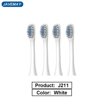 Головка электрической зубной щетки Средней мягкости, Чувствительная Сменная насадка для J211BRUSHHEAD JAVEMAY J211