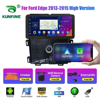 10,33-дюймовый автомобильный радиоприемник для Ford Edge 2013-2015 2Din Android Восьмиядерный автомобильный стерео DVD GPS Навигационный плеер QLED экран Carplay
