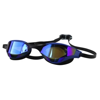 Женские Мужские гоночные очки для плавания с гальваническими линзами высокой четкости, водонепроницаемые пылезащитные очки для взрослых с защитой от запотевания и ультрафиолета l