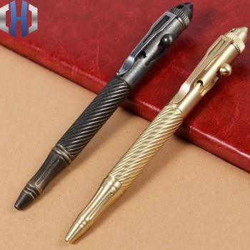 Металлическая Шариковая Ручка P92 Винтажная Усиленная Латунная Ручка С Болтом И Медная Ручка