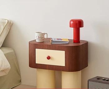 Прикроватный столик креативный прикроватный столик для детской спальни, подержанный маленький узкий шкаф, симпатичный шкаф для хранения
