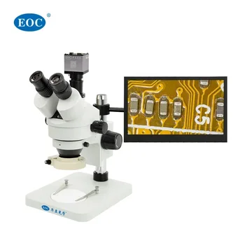 EOC Тринокулярные Микроскопы Soptop С Увеличением От 7X До 45x Стерео Микроскоп Relife Стерео Цифровой Микроскоп с Цифровой Камерой