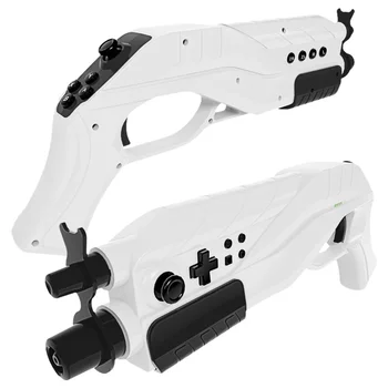 Контроллер движения Ручной рукоятки Bluetooth-совместимый Контроллер Grip Type C для зарядки Игрового пистолета-стрелялки для Splatoon для JoyCon