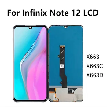 Для Infinix Note 12 X663 ЖК-дисплей Сенсорный Экран Дигитайзер Для Infinix Note12 X663C X663D ЖК-дисплей