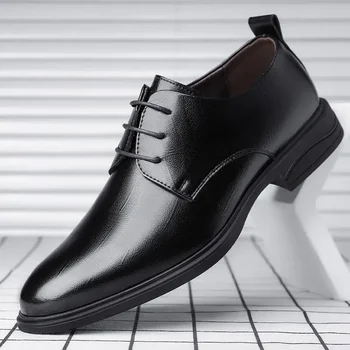 Мужская повседневная кожаная обувь Dr. Boots, мужская обувь с низким берцем, мужская обувь из мягкой кожи в британском стиле, осенняя рабочая одежда, обувь Martin