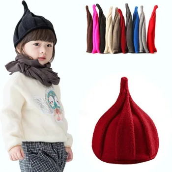 Цельнокроеная шапка, свитер, кепка, прекрасный ребенок, Осень, Весна, Зима, мягкий хвост, модная универсальная одежда