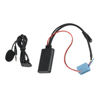 8Pin 5.0 Беспроводной вход AUX Аудиокабель Микрофон Адаптер для бесплатного вызова для Benz Smart Fortwo 450 Радио MP3 Вспомогательный