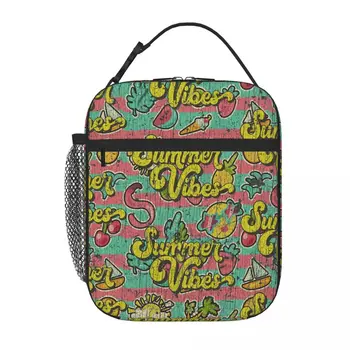 Summer Vibes 292 Lunch Tote Сумка для Ланча Детский Ланч-бокс Термальная сумка для Ланча