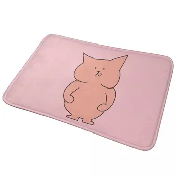 Розовый коврик для кошек, противоскользящие суперпоглощающие коврики для ванной, Домашние коврики для входа, ковер для кухни, гостиной, коврик для ног в прихожей.