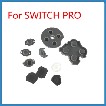 Для Поперечной Кнопки Switch Pro Проводящая Резиновая Накладка Для Контроллера Nintendo Switch Pro Резиновая Накладка Для Ремонта Деталей Функциональных клавиш ABXY