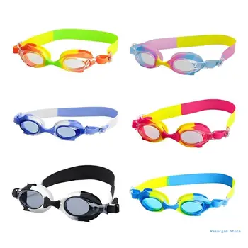 Детские плавательные очки с быстрорегулируемым ремешком, детские очки для плавания, очки для мальчиков, прямая поставка