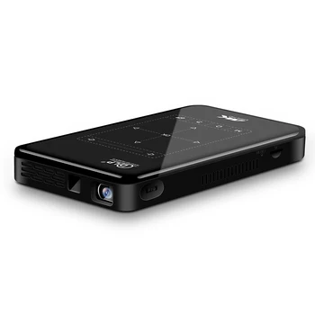 Портативный мини-проектор Android 9 1G 8G HD-MI input 3D 4K кинопроектор P09-II с зеркальным DLP-проектором