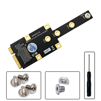 16FB Mini PCI-E для NVME SSD M.2 M конвертер ключей Risers Плата платы расширения для 2230