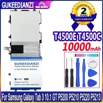 Аккумулятор GUKEEDIANZI 10000 мАч T4500E T4500C Для Samsung Galaxy Tab 3 10,1 GT P5200 P5210 P5220 P5213 Tab3 10,1 Батареи