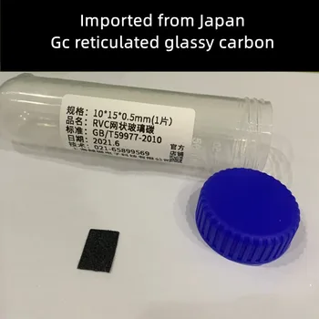 Япония импортирует стекловидный углерод размером 100 PPI меш. Стеклоуглеродистый электрод, электрод топливного элемента из РВК.