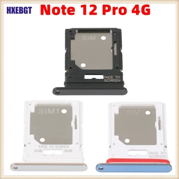 Для Xiaomi Redmi Note 12 Pro 4G 2209116AG, 2209116AG Лоток для Sim-карт Лоток для Sim-карт + Лоток для Карт памяти SD Детали Держателя Sim-карты SD