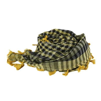 Уличный шарф-шаль для мужчин и женщин, головной платок в клетку унисекс Shemagh прямая поставка