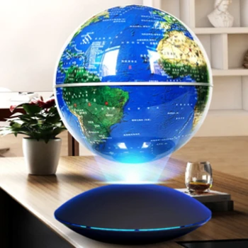 Трехмерная подвеска AR globe 3d с магнитной левитацией, яркое светящееся отключение питания, самовсасывание